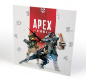 Часы Квадратные на пенокартоне 30х30см