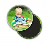 Магнит закатной на виниле(круглый d=56мм)